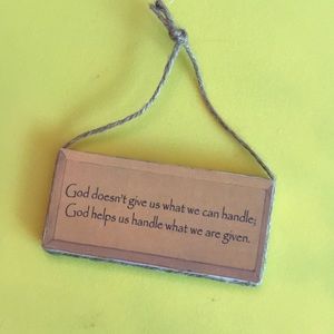 Mini Farmhouse Style Hanging Sign